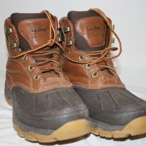 LL Bean Tek 2.5 Women's Size 7.5 Duck Boots Storm Chaser Hiking Primaloft 97728